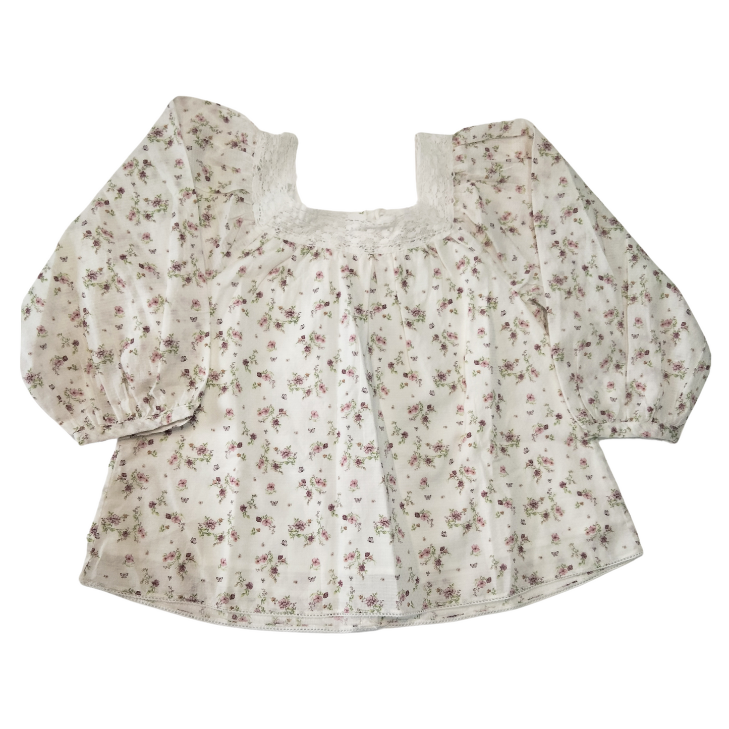JAMIE KAY Top - Cotton & Lace - New - OnChicBabyClothes