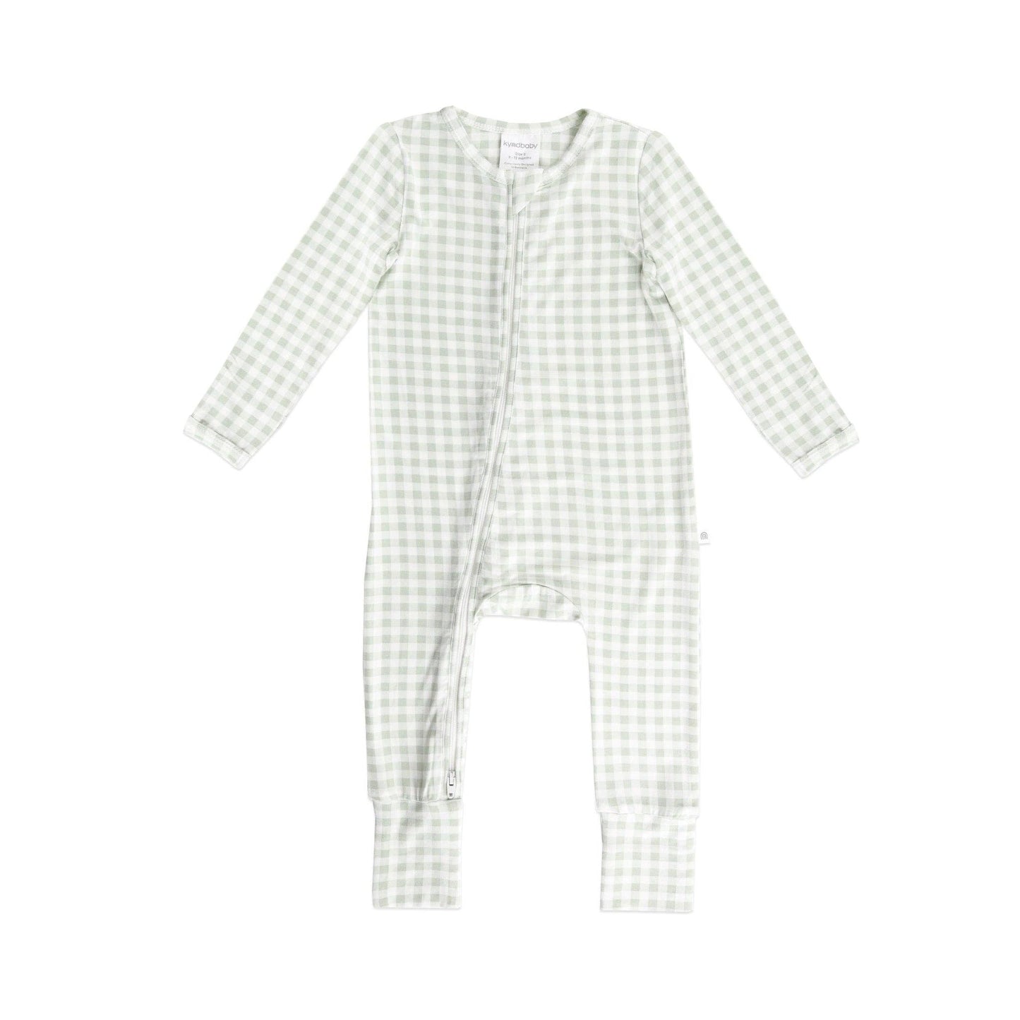 KYND BABY Growsuit - Sage Gingham - New