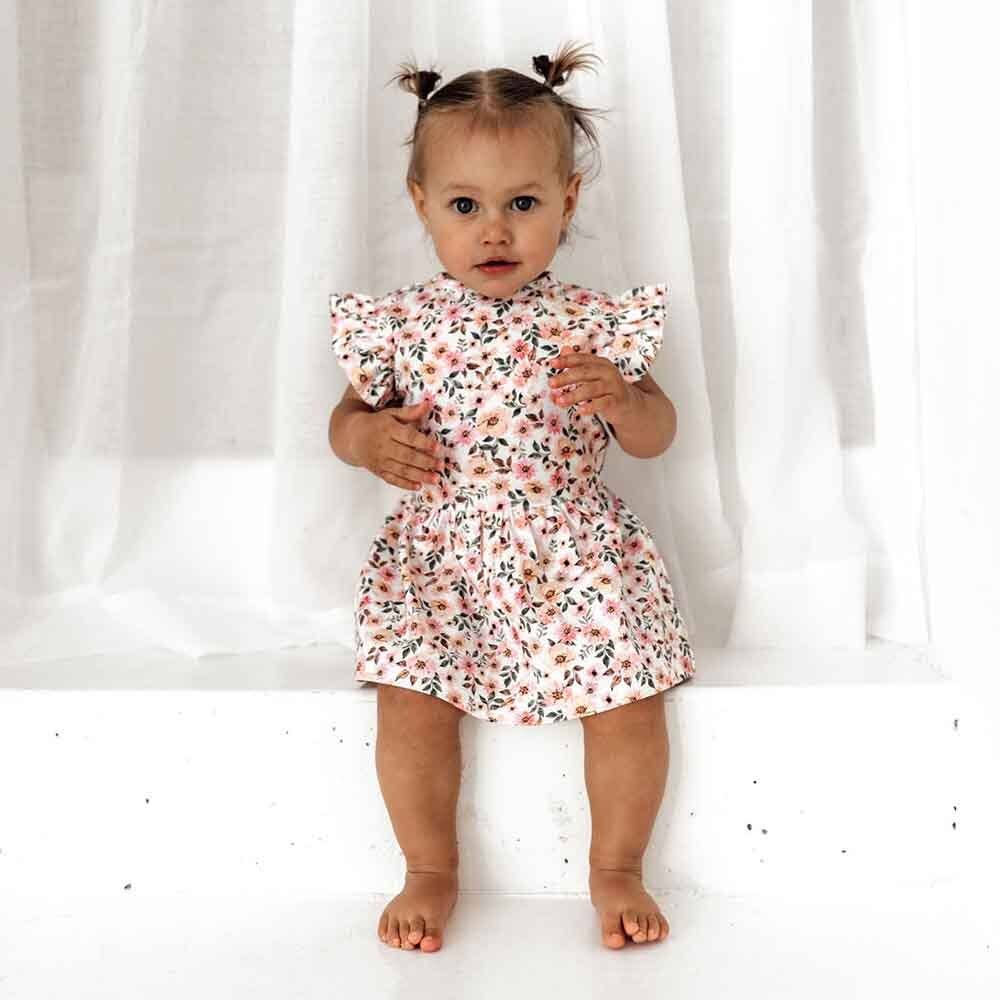 SNUGGLE HUNNY Dress - Spring Floral - New