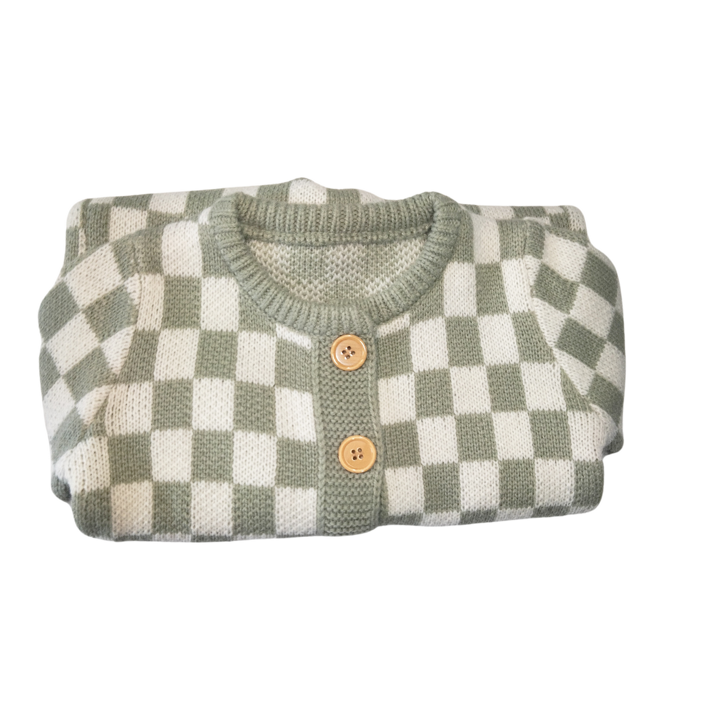 UNBRANDED - Chequered Romper - Worn - OnChicBabyClothes