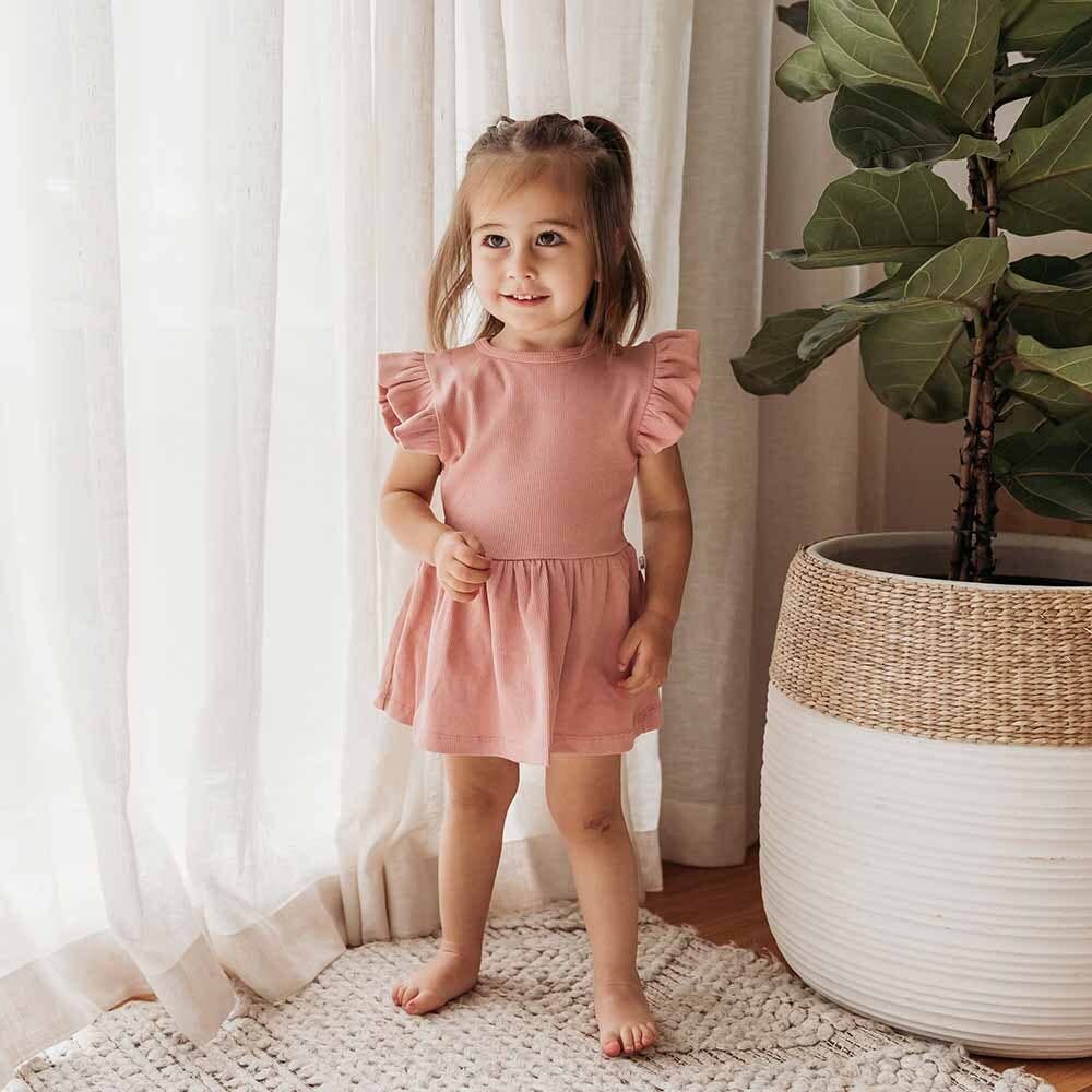 SNUGGLE HUNNY Dress - Rose - New