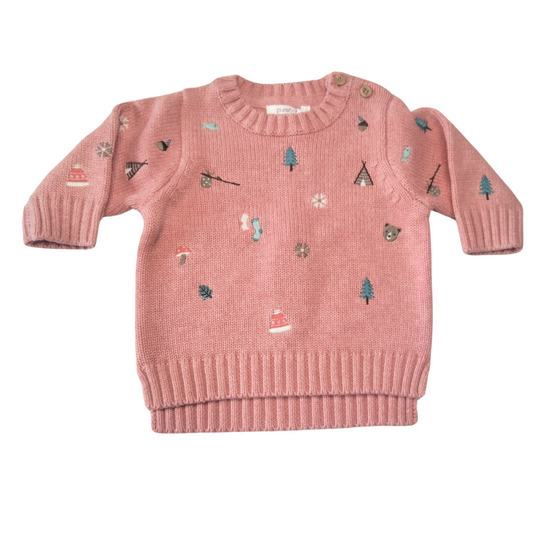 PUREBABY Jumper - Winter - New - OnChicBabyClothes