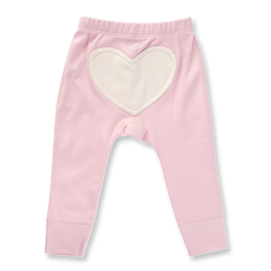 SAPLING CHILD Pant - Pink Heart - OnChicBabyClothes