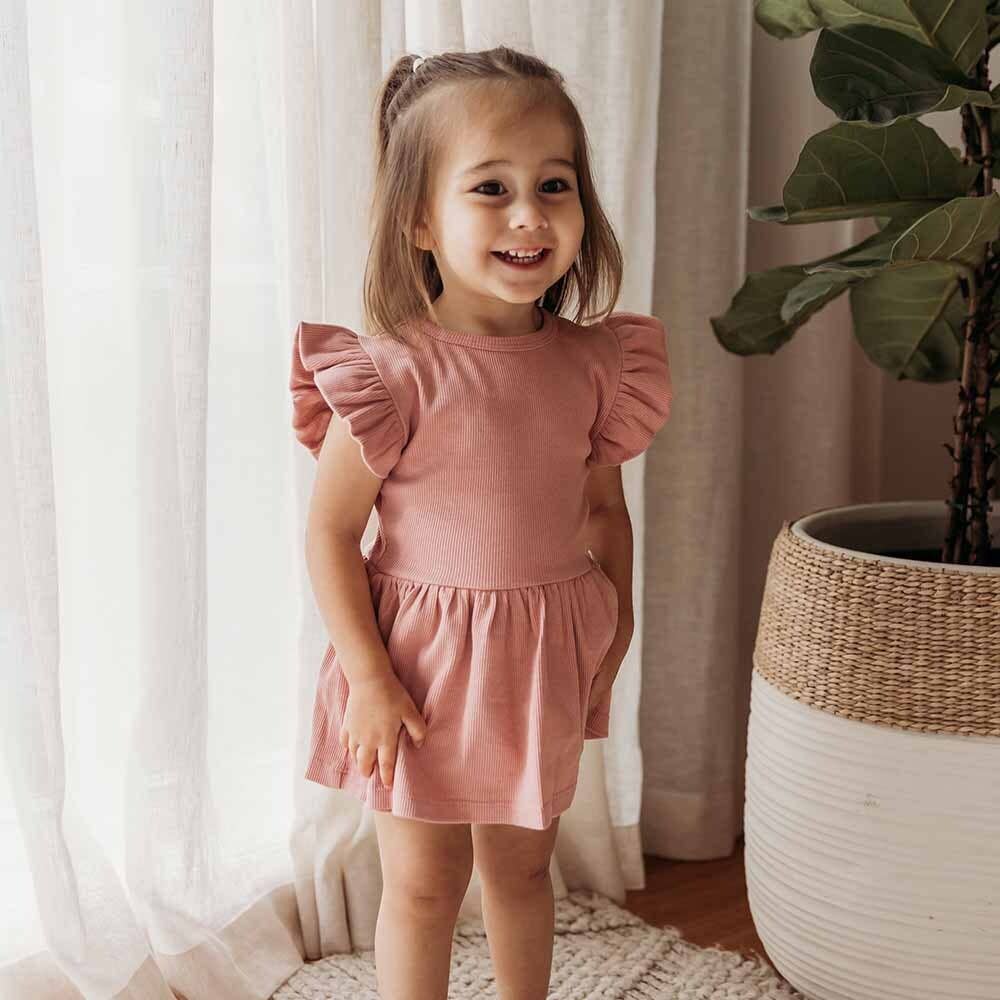 SNUGGLE HUNNY Dress - Rose - New