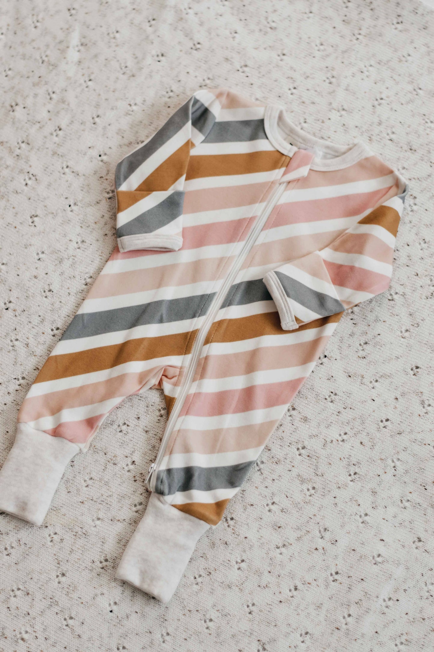 BENCER & HAZELNUT Zipsuit - Vintage Stripe - New