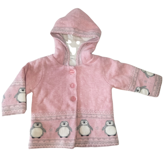 PUREBABY Jacket - Penguins - Worn - OnChicBabyClothes