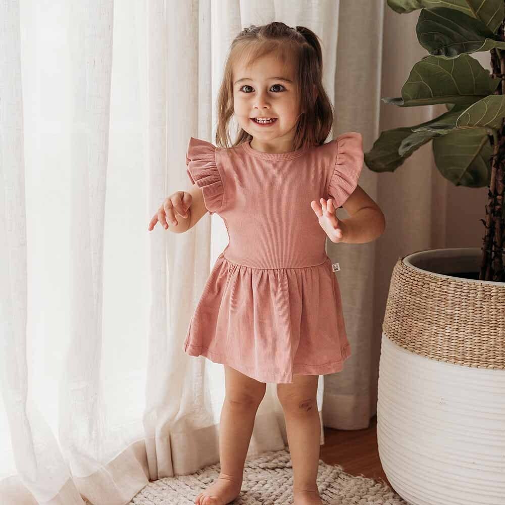 SNUGGLE HUNNY Dress - Rose - New