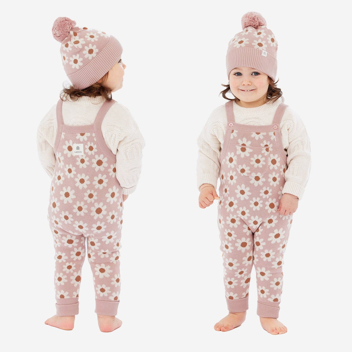 KYND BABY Knit Overall - Paper Daisy - New