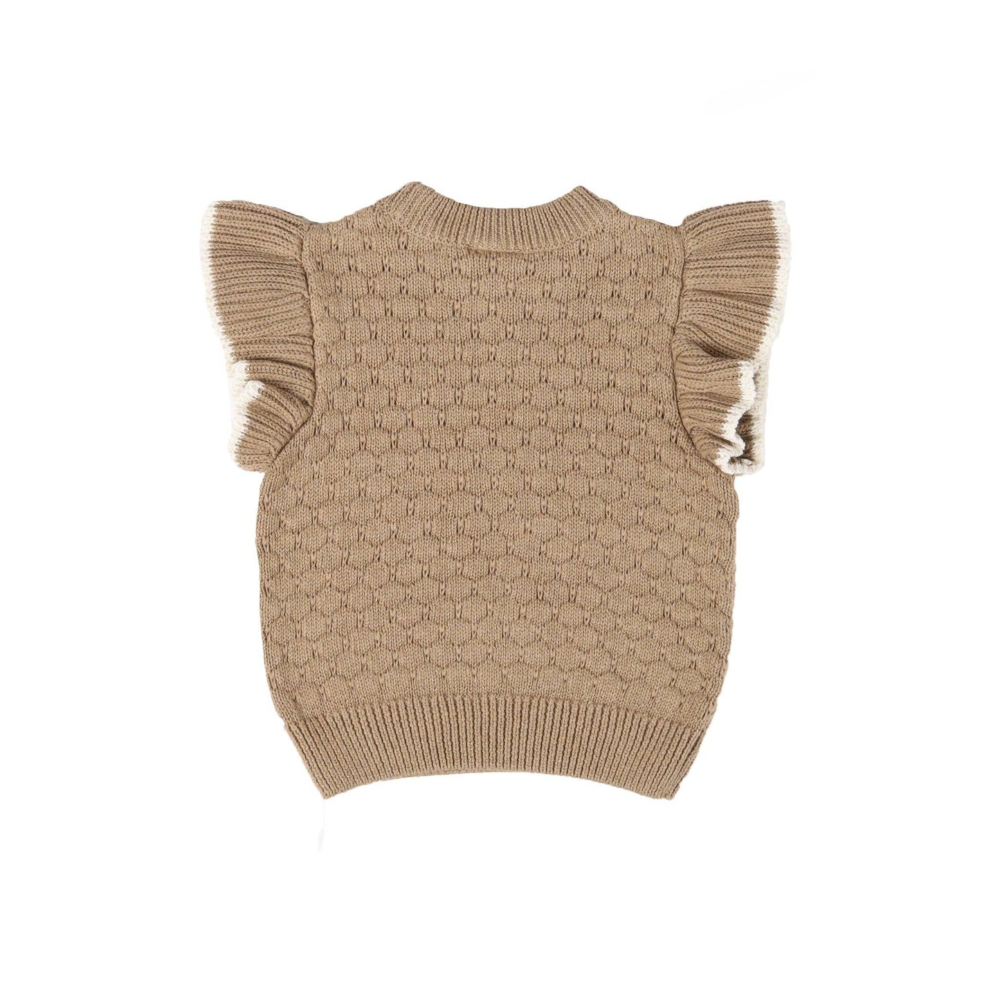 KYND BABY Knit Vest - Daisy Caramel - New