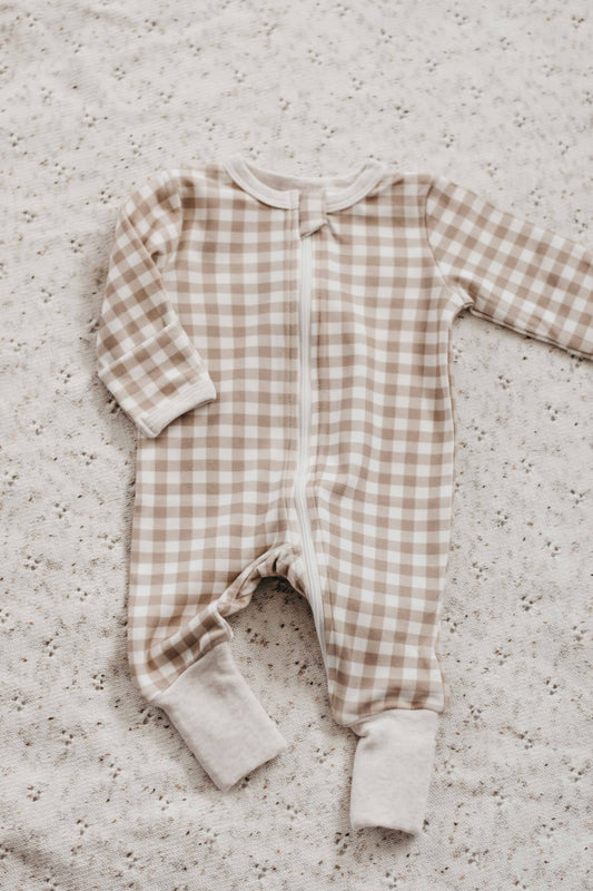 affordable-baby-zip-rompers-cotton-clothing-for-newborns-gingham